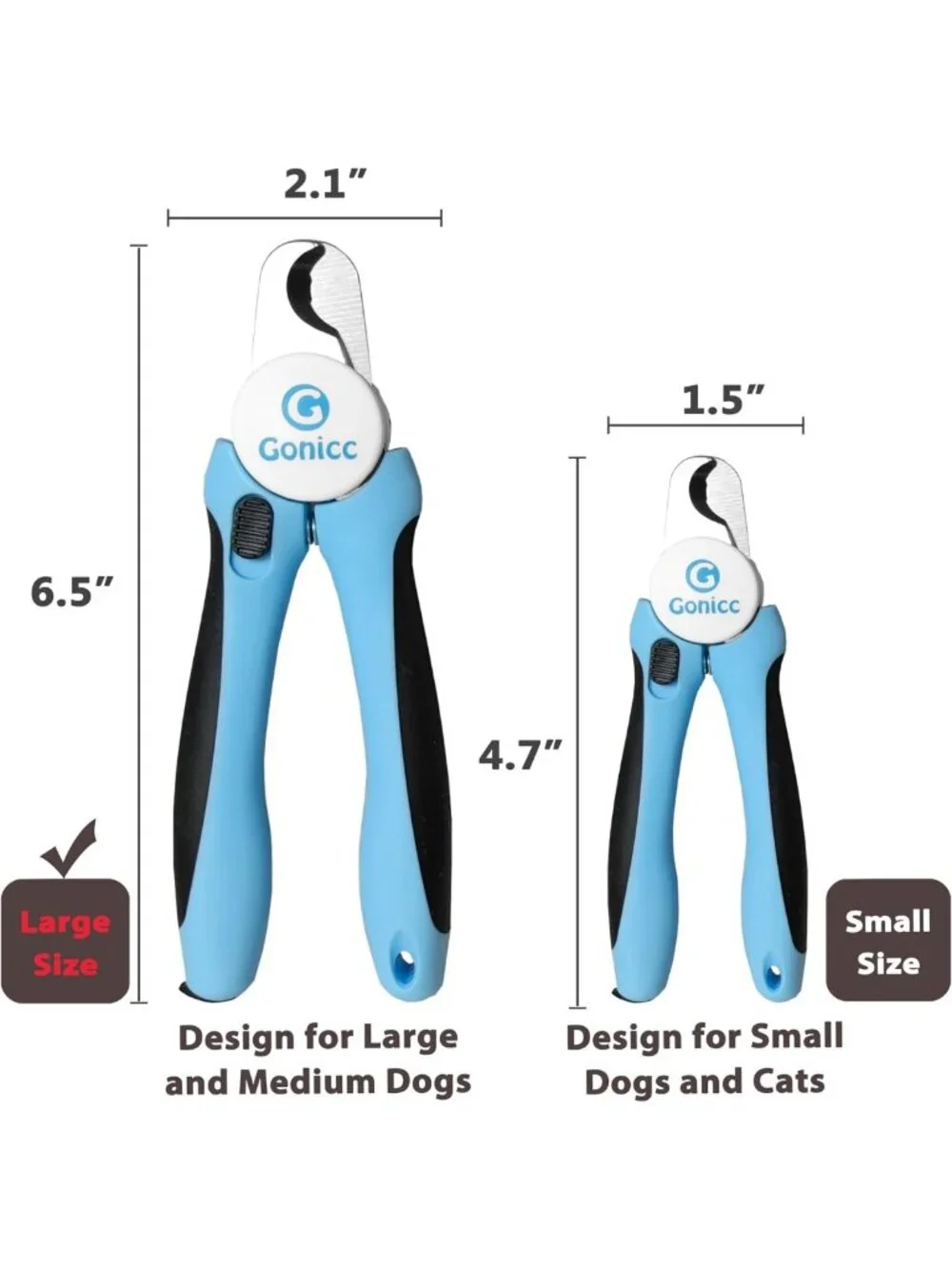 Professional Pet Nail Clippers & Trimmers for Dogs, Cats & Small Animals